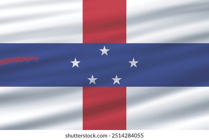 a backdrop of wavy flags from around the world