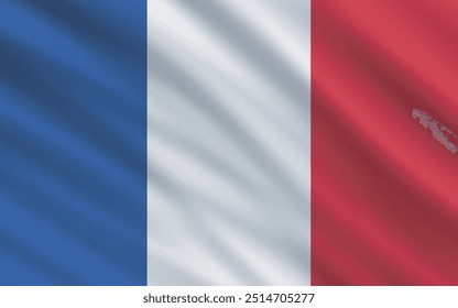 a backdrop of wavy flags from around the world