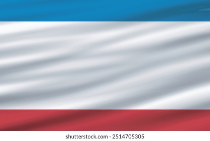 Un telón de fondo de banderas onduladas de todo el mundo