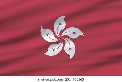 a backdrop of wavy flags from around the world