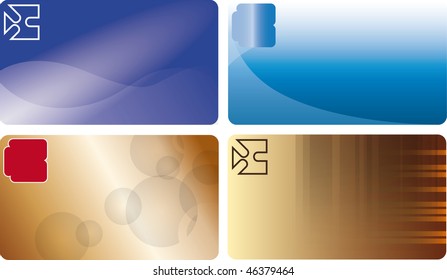 backdrops set for business card