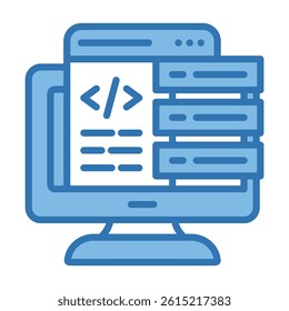 Backend Icon Element For Design