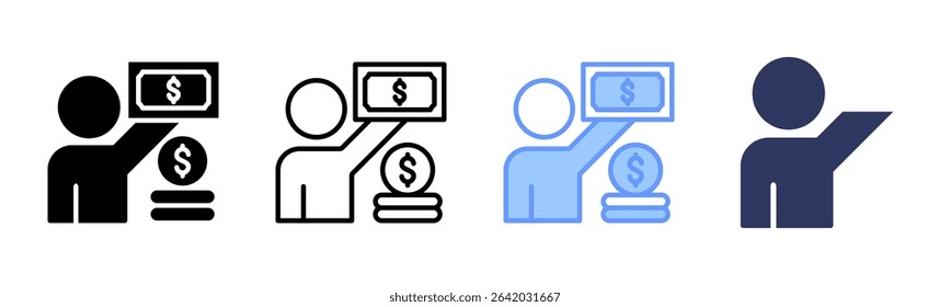 Backer icon sheet multiple style collection