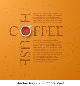 backgorund of coffee house