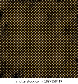 Backgound black yellow abstract patern dot 