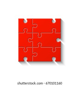 Backgriound hexahedron puzzle pattern. Hexagon puzzle piece wallpaper template. banner presentation.