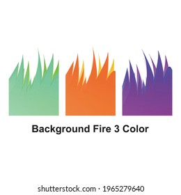 Backgroun Fire A4 You can use additional elements