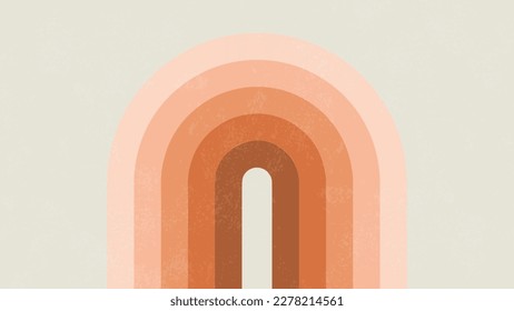 Background in 1970s style, vintage color lines. Retro background.