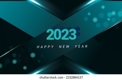 Background 2023 new year vector illustration design vector