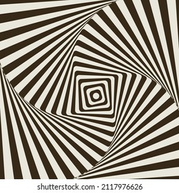 Background of 3D abstract, bright, contrasting beige and brown squares for postcards, fabric or paintings