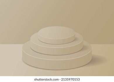 Background 3d cosmetic minimal scene with platform. background vector with podium. stand to show cosmetic products.