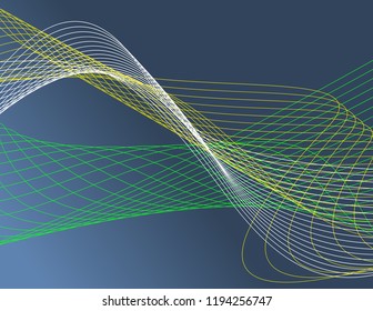 Background 3d line