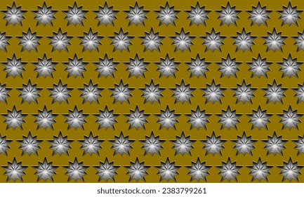 Background with 3D motifs and elegant shadows.