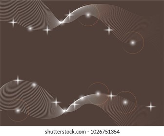 Background 3D neon lines