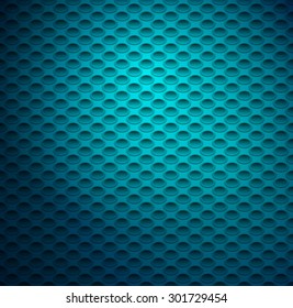 Background with 3D Ovals. Vector background with Seamless Inside.