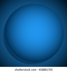 Background with 3d sphere. Abstract vector illustration of a 3d sphere, orb