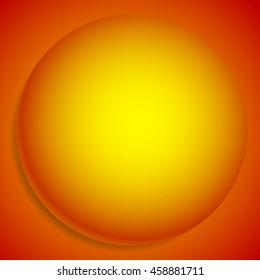 Background with 3d sphere. Abstract vector illustration of a 3d sphere, orb