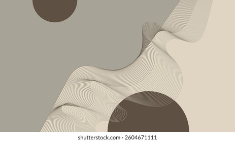 BACKGROUND 42 WITH EARTHY TONES AND ABSTRACT COLORFUL DESIGN FOR BRANDING