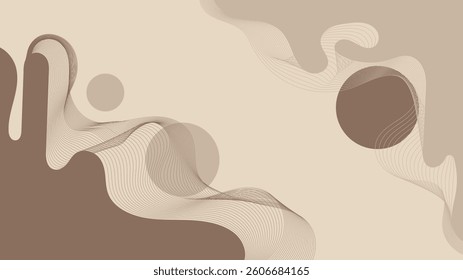 BACKGROUND 58 WITH EARTHY TONES AND ABSTRACT COLORFUL DESIGN 