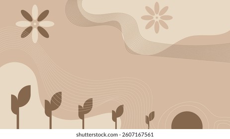 BACKGROUND 66 WITH EARTHY TONES AND ABSTRACT  COLORFUL DESIGN