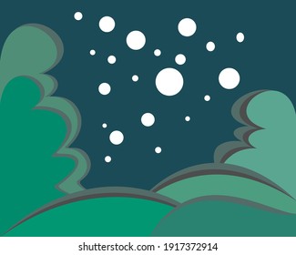 background abstrac green and white in the vector