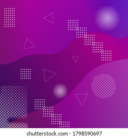 background abstrack geometrick shape gradient color