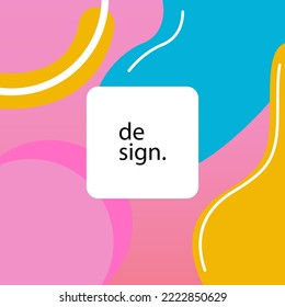 background abstract aesthetic colorful looks cute perfect for social media feed