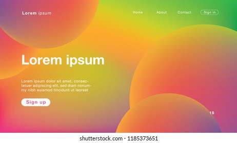 Background abstract all color light for Homepage. Vector Illustration EPS10.