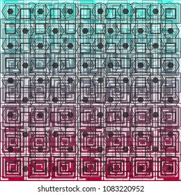 Background abstract art design pink and green color wallpaper illustration design