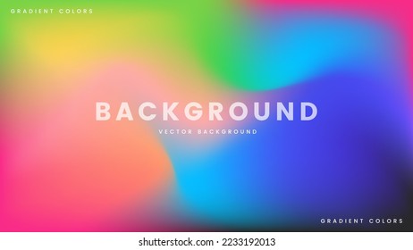 Background Abstract Beauty Rainbow Light with Diverse Color wallpaper backdrop vibrant