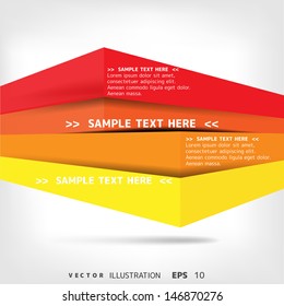 Background with abstract blank for text