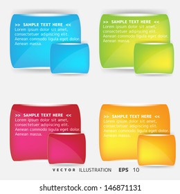 Background with abstract blank for text
