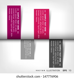 Background with abstract blank for text