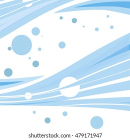Background abstract blue flow 