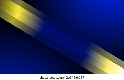 Background Abstract Blue Gold suitable for backgrounds, websites, banners, flyers, etc