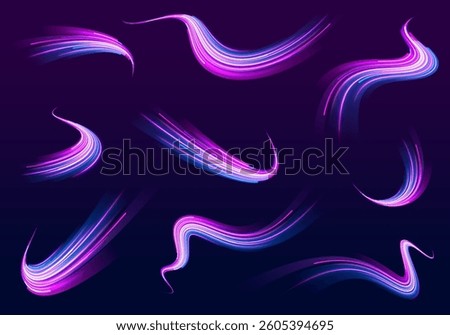 Background abstract blue horizontal light line beam streaks stripes bright burst colours design effect flare flash glare glistering glow glowing illumination illustration lens magic moving ray png