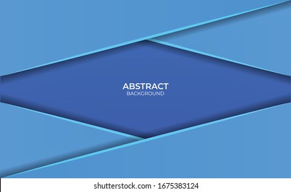 Background abstract blue With Line