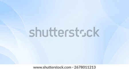 Background abstract blue sky with transparent shapes sphere. Light gradient vector banner. Pastel blue blur backdrop. Soft blurred light bg. Blurred color simple wallpaper
