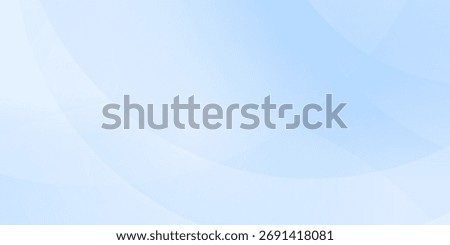 Background abstract blue sky with transparent shapes sphere. Light gradient vector banner. Pastel blue blur backdrop. Soft blurred light bg. Blurred color simple wallpaper
