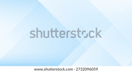 Background abstract blue sky with transparent shapes square. Light gradient vector banner. Pastel blue blur backdrop. Soft blurred light bg. Blurred color simple wallpaper