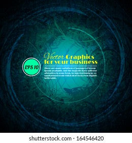 Background abstract blue texture for business presentation