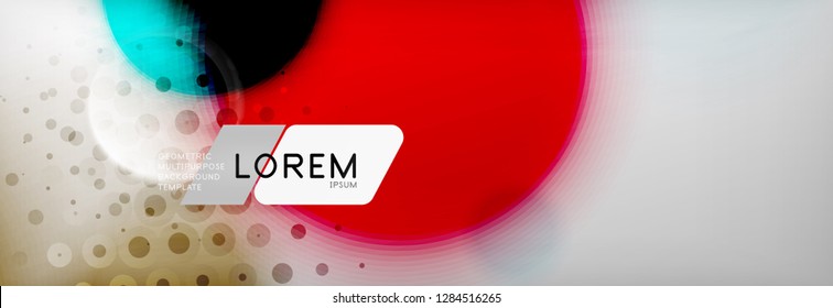 Background abstract - blurred dotted color circle shape, techno bubbles, vector illustration Background abstract - blurred dotted color circle shape, techno bubbles, vector illustration