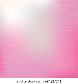 Background abstract blurred pink. Metal.