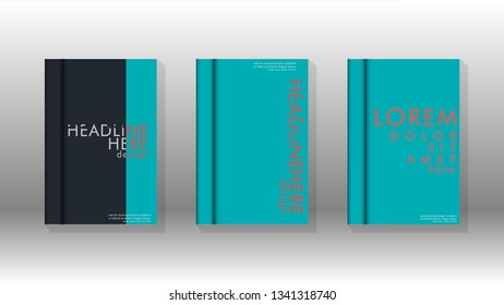 Background of abstract book cover layout. For brochures, magazines, vector templates, etc. Modern designs form geometric patterns in EPS 10