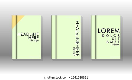 Background of abstract book cover layout. For brochures, magazines, vector templates, etc. Modern designs form geometric patterns in EPS 10