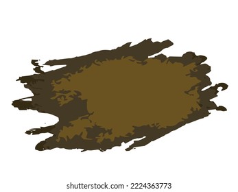 background abstract brown paint brush stroke