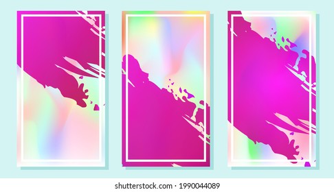 background abstract brush pink fullcolor lineart