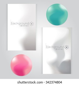 background Abstract card gray circle colorful blue pink  illustration with on gray background