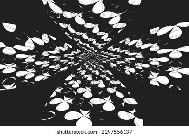 Background with abstract chess lines