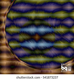 Background abstract circle glitch. Banner multicolor gradient. Vector illustration. Conceptual design. Geometric texture.